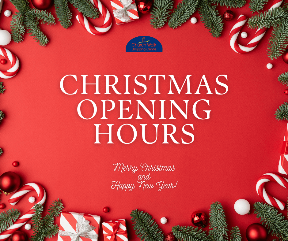 Red and White Christmas Announce Facebook Post